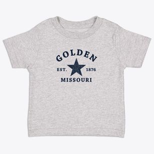 Golden Missouri Star Toddler T-Shirt