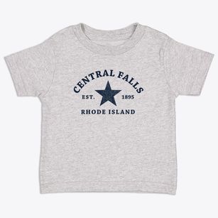 Central Falls Rhode Island Star Toddler T-Shirt