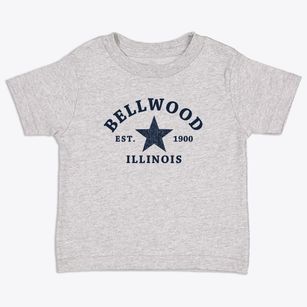 Bellwood Illinois Star Toddler T-Shirt