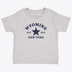 Wyoming New York Star Toddler T-Shirt