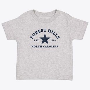 Forest Hills North Carolina Star Toddler T-Shirt