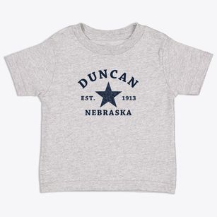 Duncan Nebraska Star Toddler T-Shirt