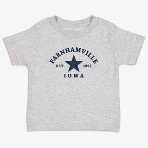 Farnhamville Iowa Star Toddler T-Shirt