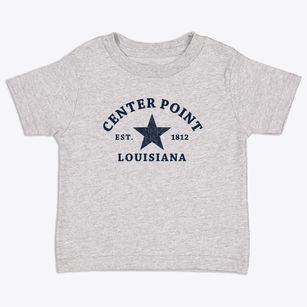 Center Point Louisiana Star Toddler T-Shirt