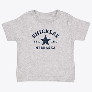 Shickley Nebraska Star Toddler T-Shirt