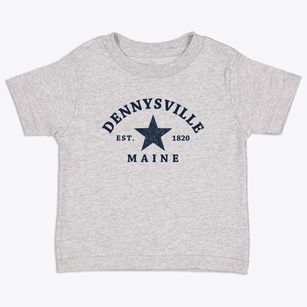 Dennysville Maine Star Toddler T-Shirt