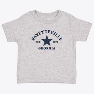Fayetteville Georgia Star Toddler T-Shirt