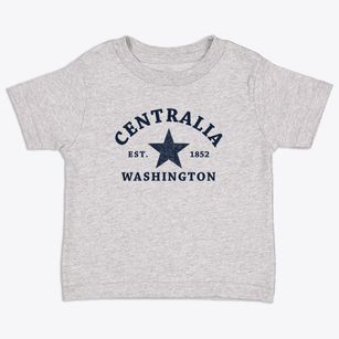 Centralia Washington Star Toddler T-Shirt