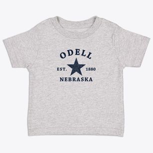 Odell Nebraska Star Toddler T-Shirt