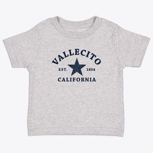 Vallecito California Star Toddler T-Shirt