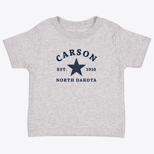 Carson North Dakota Star Toddler T-Shirt