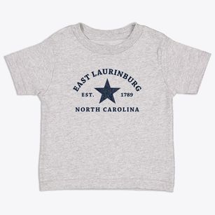 East Laurinburg North Carolina Star Toddler T-Shirt