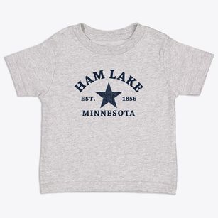 Ham Lake Minnesota Star Toddler T-Shirt