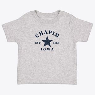 Chapin Iowa Star Toddler T-Shirt