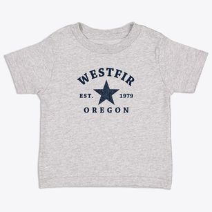 Westfir Oregon Star Toddler T-Shirt