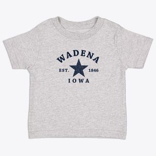 Wadena Iowa Star Toddler T-Shirt