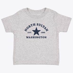 North Sultan Washington Star Toddler T-Shirt
