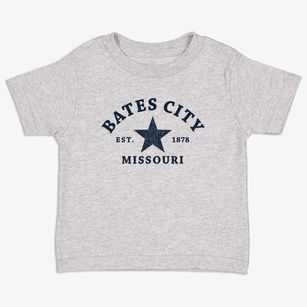 Bates City Missouri Star Toddler T-Shirt