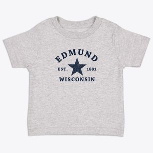 Edmund Wisconsin Star Toddler T-Shirt