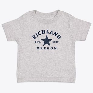 Richland Oregon Star Toddler T-Shirt