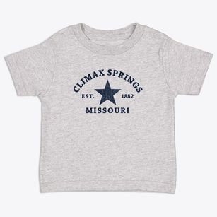 Climax Springs Missouri Star Toddler T-Shirt