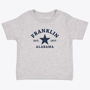 Franklin Alabama Star Toddler T-Shirt