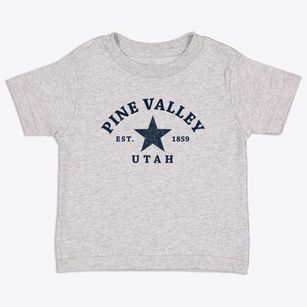 Pine Valley Utah Star Toddler T-Shirt