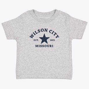 Wilson City Missouri Star Toddler T-Shirt