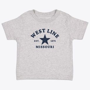 West Line Missouri Star Toddler T-Shirt