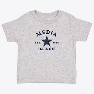 Media Illinois Star Toddler T-Shirt