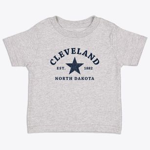Cleveland North Dakota Star Toddler T-Shirt