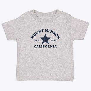 Mount Hebron California Star Toddler T-Shirt
