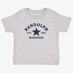 Randolph Missouri Star Toddler T-Shirt