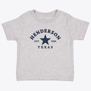 Henderson Texas Star Toddler T-Shirt