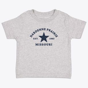 Dardenne Prairie Missouri Star Toddler T-Shirt