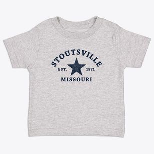 Stoutsville Missouri Star Toddler T-Shirt