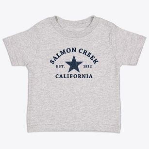 Salmon Creek California Star Toddler T-Shirt
