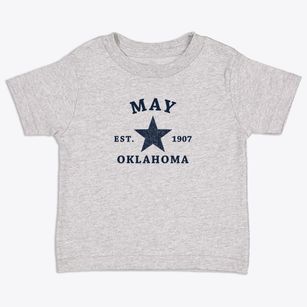 May Oklahoma Star Toddler T-Shirt