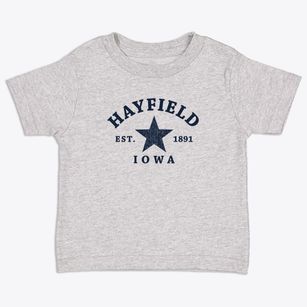 Hayfield Iowa Star Toddler T-Shirt