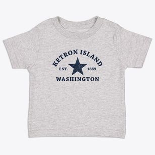 Ketron Island Washington Star Toddler T-Shirt