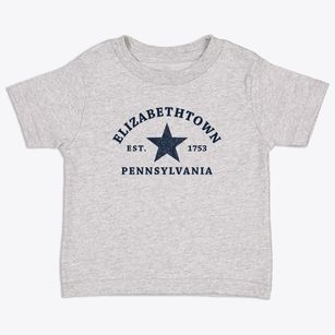 Elizabethtown Pennsylvania Star Toddler T-Shirt