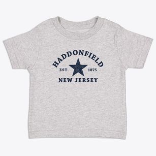 Haddonfield New Jersey Star Toddler T-Shirt