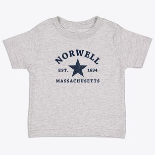 Norwell Massachusetts Star Toddler T-Shirt