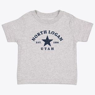 North Logan Utah Star Toddler T-Shirt