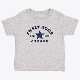 Sweet Home Oregon Star Toddler T-Shirt