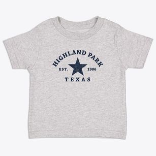 Highland Park Texas Star Toddler T-Shirt
