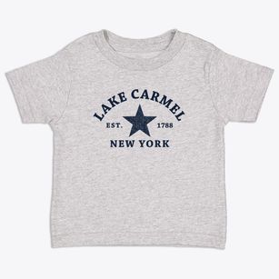 Lake Carmel New York Star Toddler T-Shirt