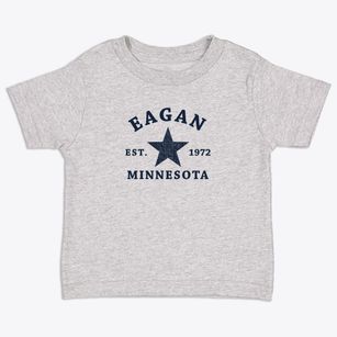 Eagan Minnesota Star Toddler T-Shirt