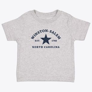 Winston-salem North Carolina Star Toddler T-Shirt