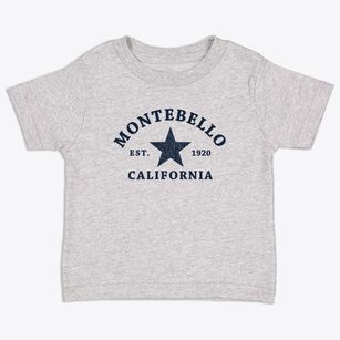 Montebello California Star Toddler T-Shirt